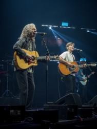 Jukka Leppilampi ja Juhani Tikkanen MNF-lavalla